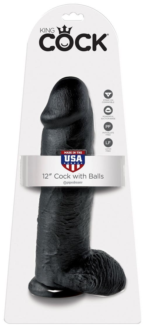 King Cock 12” with balls, 30/7