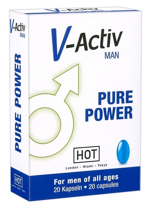 Hot V-Activ Caps For Men, 20 kpl
