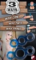 3-ways Cock Ring Set