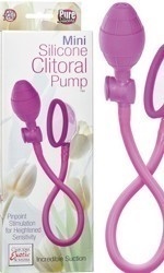 Mini Silicone Clitoral Pump, pinkki