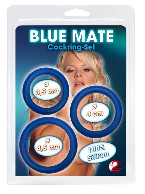Blue Mate Cockring Set