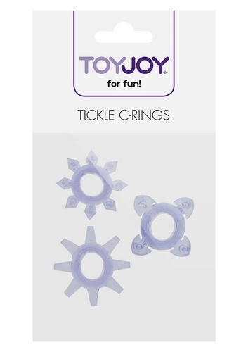 Tickle C-rings, 3 kpl
