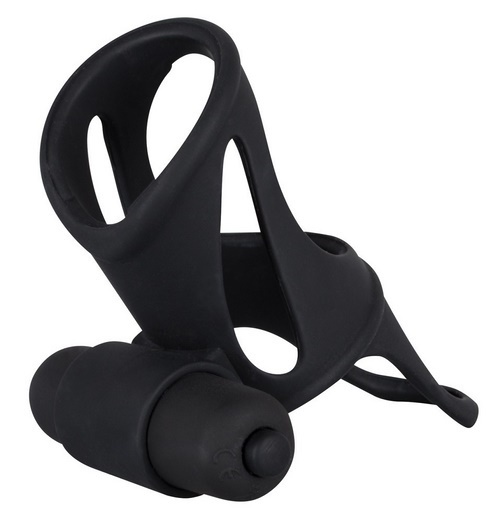 Black Velvet Vibrating Sleeve