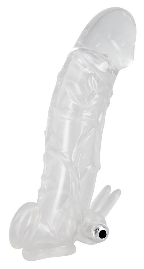 Crystal Skin Penis Sleeve Vibro