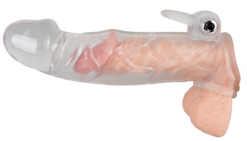 Crystal Skin Penis Sleeve Vibro