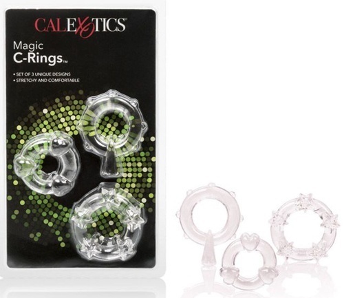 Magic C-rings, läpinäkyvät