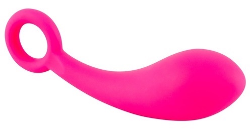 Naughty Pink Silicone Dildo, 18/4