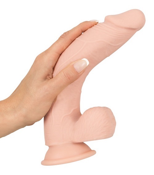 Nature Skin taipuisa dildo medium, 24/4