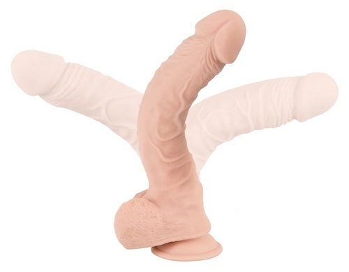 Nature Skin taipuisa dildo large, 29/5