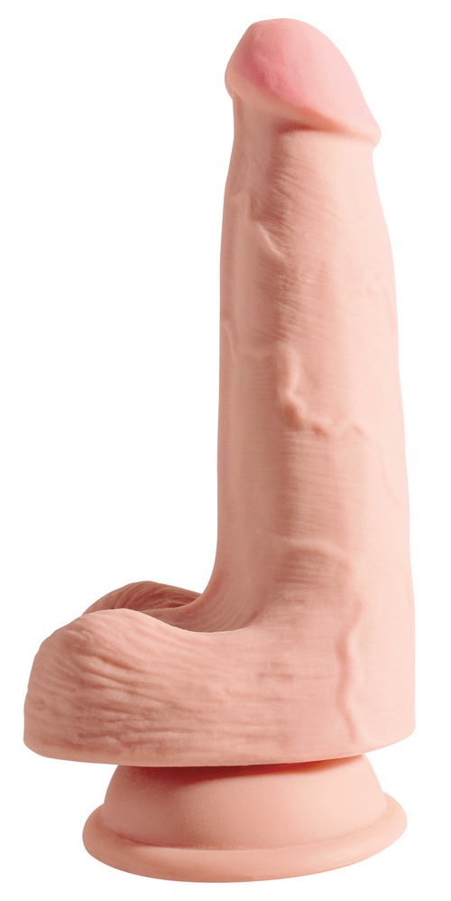 King Cock Plus Triple Density Cock 5” with balls, 18/4