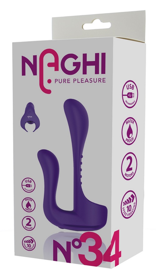 Naghi no 34 rechargeable couples vibe