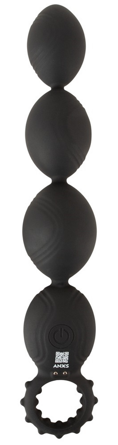 Flexible XL Anal Beads with Deep Vibrations