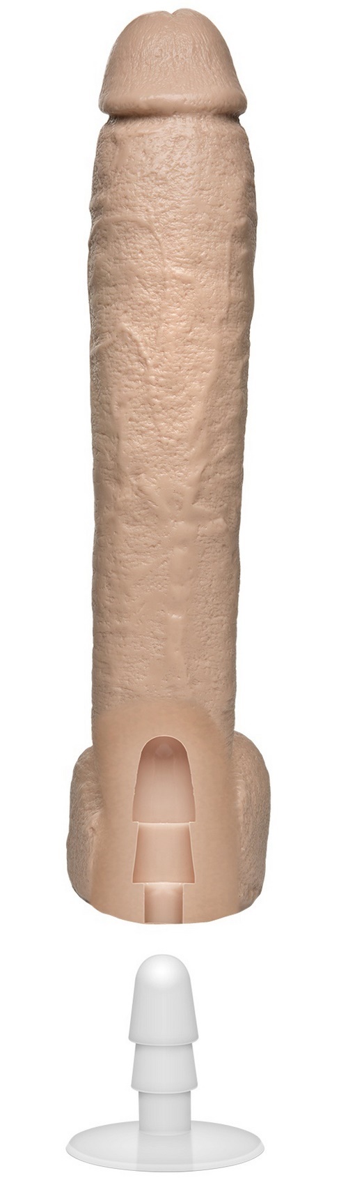 The Naturals 12" Cock With Balls 25/5