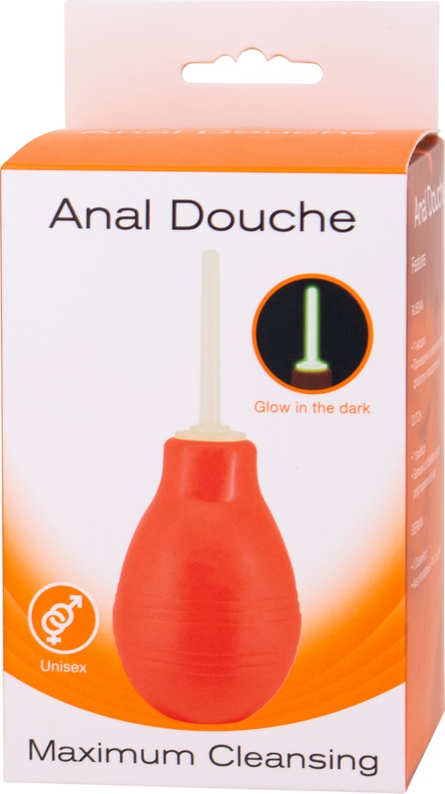 Unisex Anal Douche with Glow in the Dark Tip