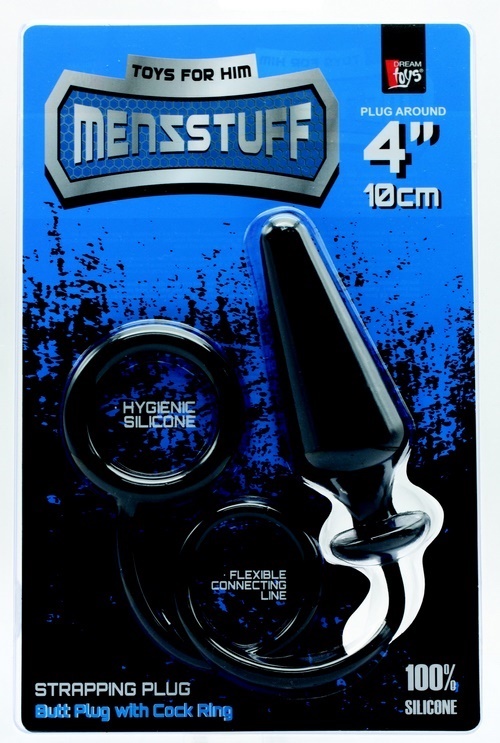 Menzstuff 4” Single Ring Anal Plug