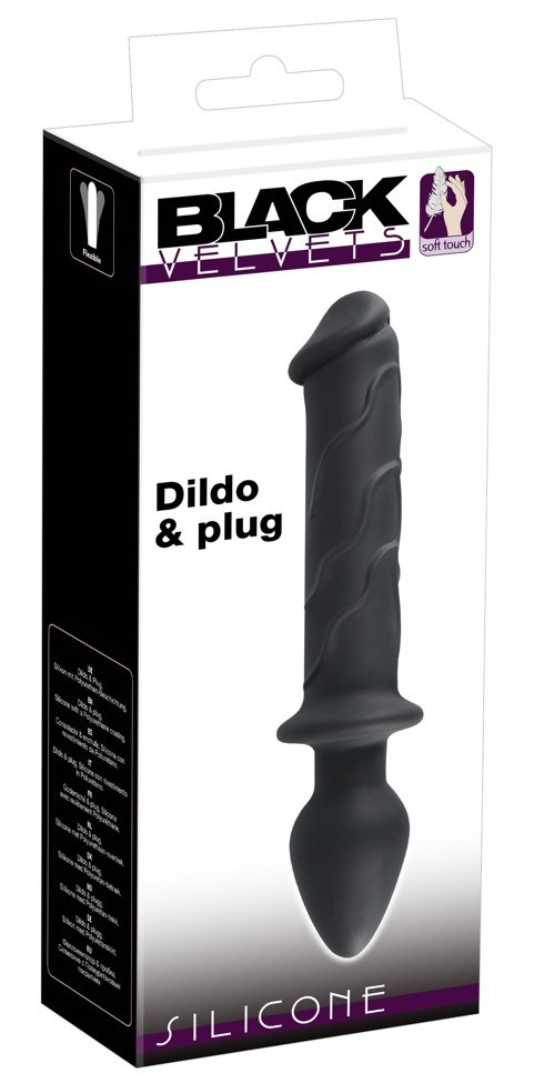 Black Velvets Dildo and Plug