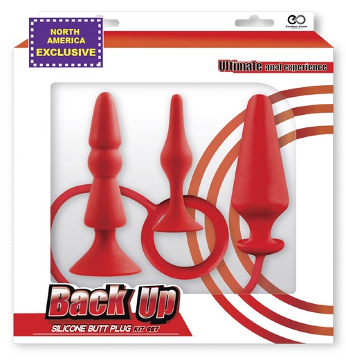 Back Up Silicone Anal Kit