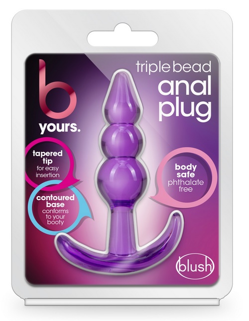 Triple Bead Anal Plug