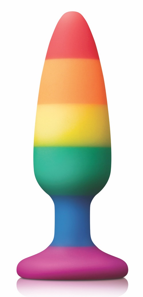 Rainbow Anal Plug, medium