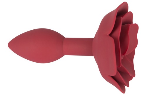 Rose Silicone Butt Plug