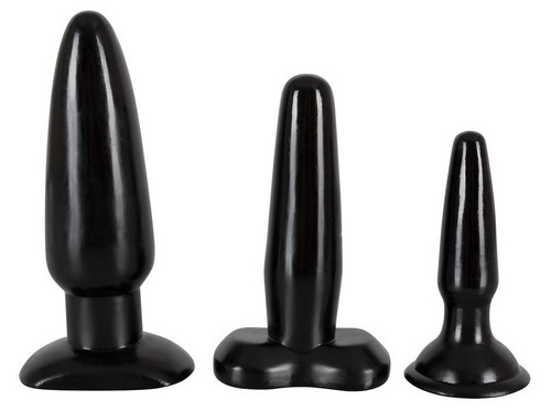 Liquorice Dip Butt Plugs