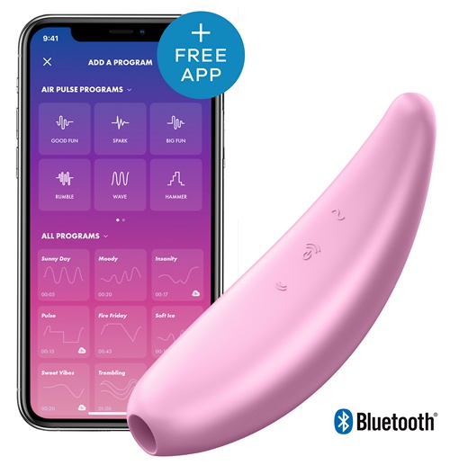 Satisfyer Curvy 3+, vaaleanpunainen