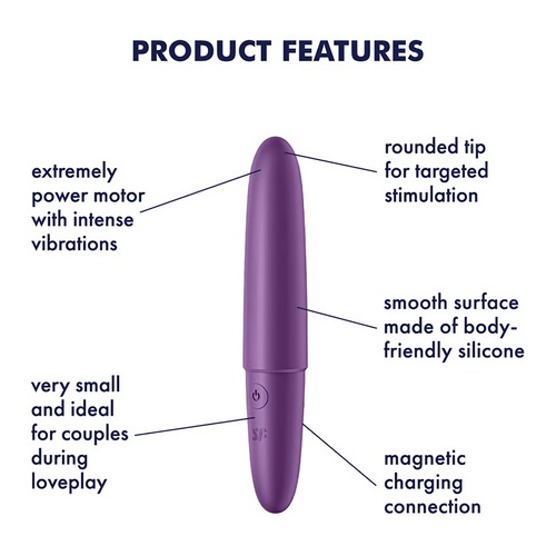 Satisfyer Ultra Power Bullet 6, violetti