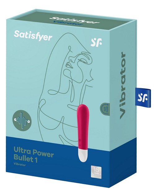 Satisfyer Ultra Power Bullet 1, punainen