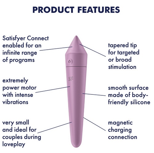 Satisfyer Ultra Power Bullet 8, lila