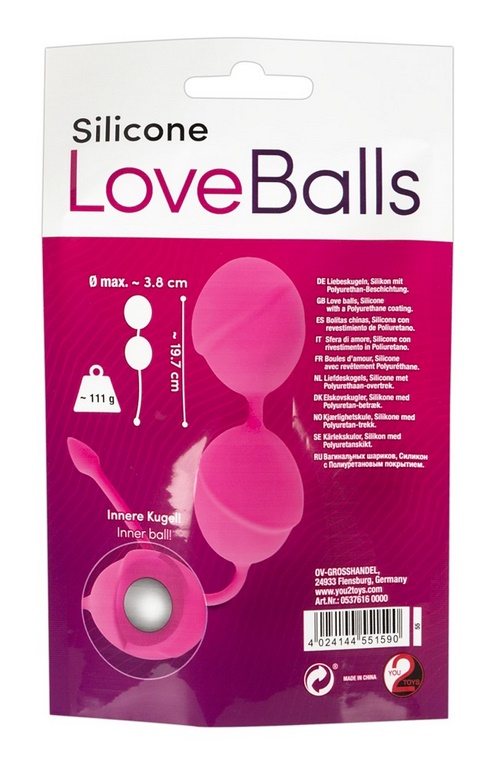 Silicone Love Ball Duo