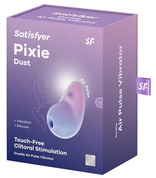 Satisfyer Pixie Dust, violetti-pinkki