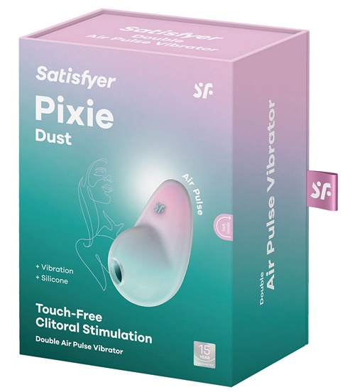 Satisfyer Pixie Dust, minttu-pinkki