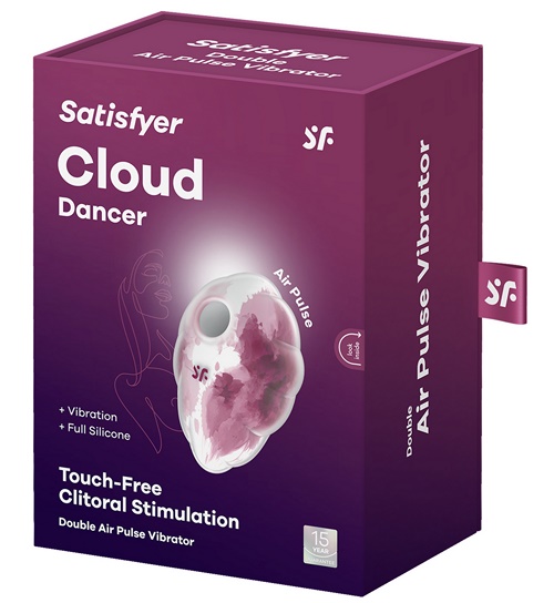 Satisfyer Cloud Dancer, punainen kuvio