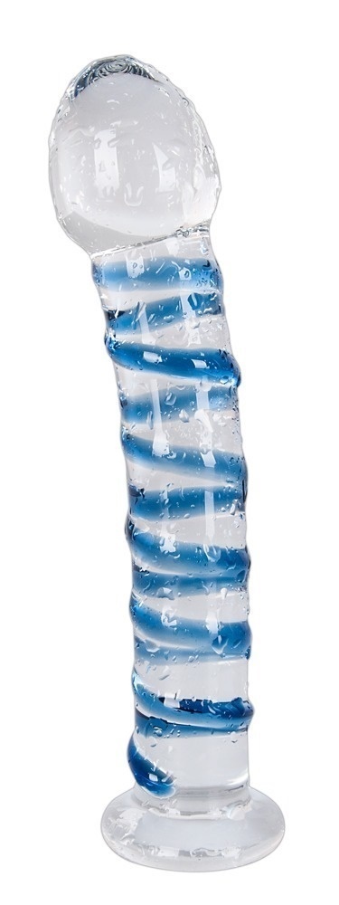 Arts Clair Bleu Glass Dildo