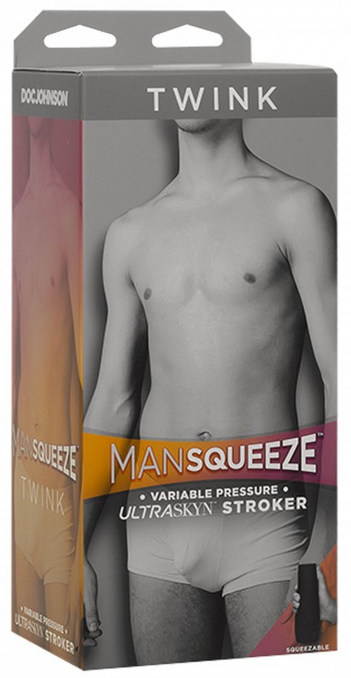 Man Squeeze Twink Ass -masturbaattori