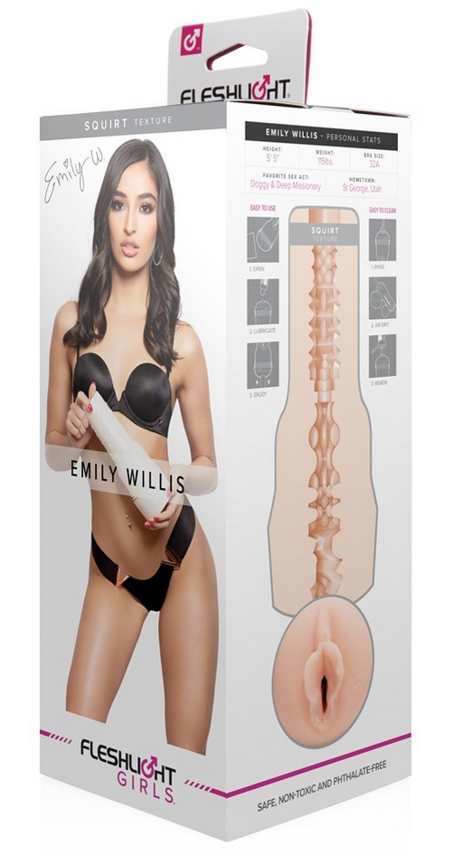 Fleshlight Girls Emily Willis Squirt Texture