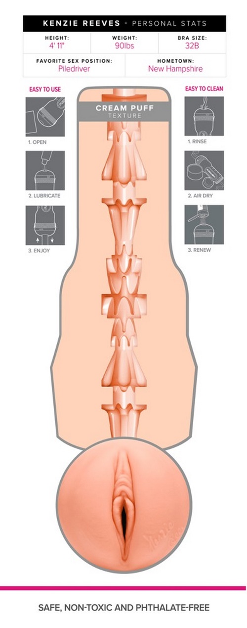 Fleshlight Girls - Kenzie Reeves Creampuff