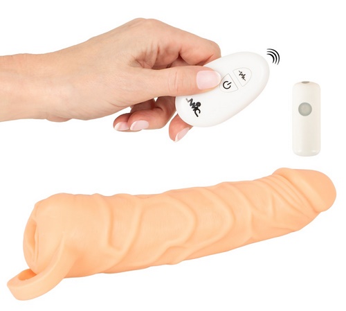 2-in-1 Extension & Masturbator kauko-ohjattava