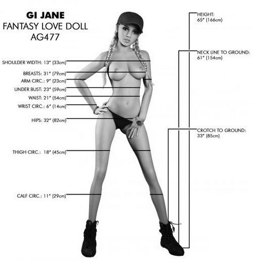 GI Jane - Fantasy Love Doll