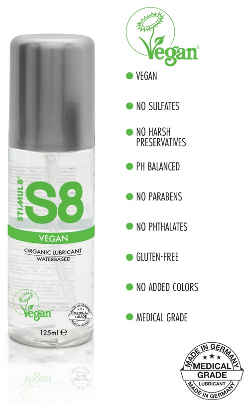 S8 Waterbased Vegan Lube