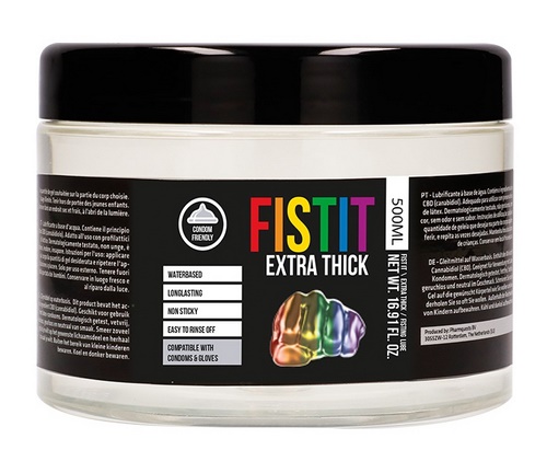 Fist It Extra Thick Rainbow, 500 ml