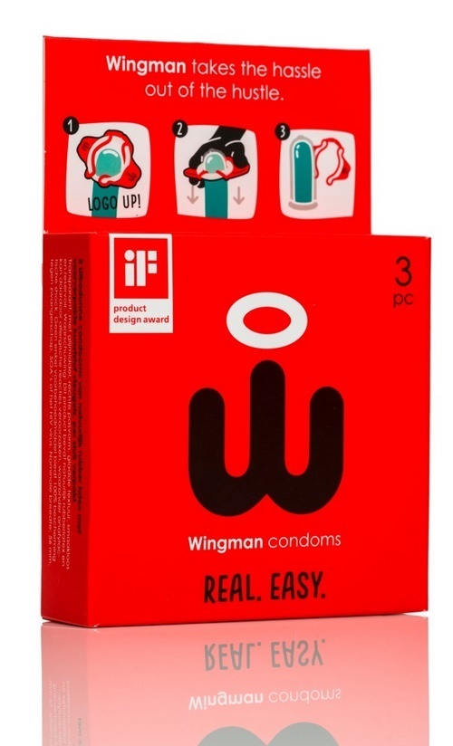 Wingman Condoms, 3 kpl