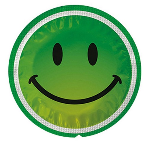 EXS Smiley Face -kondomi, 3 kpl