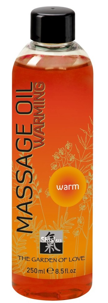 Shiatsu Massage Oil Warming, 250 ml