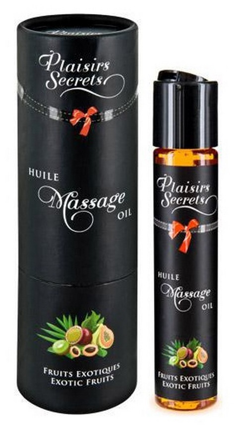 Plaisirs Secrets Massage Oil, Exotic Fruits, 59 ml