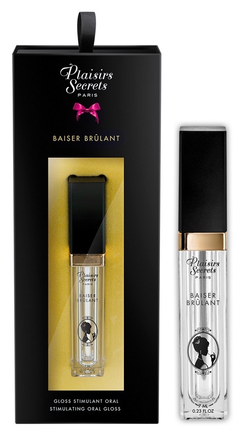 Plaisirs Secrets Stimulating Oral Gloss, 7 ml