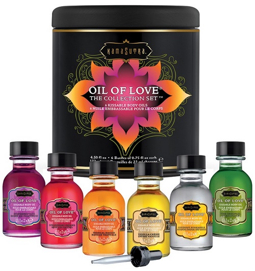 KamaSutra Oil Of Love - The Collection Set, 6 x 22 ml