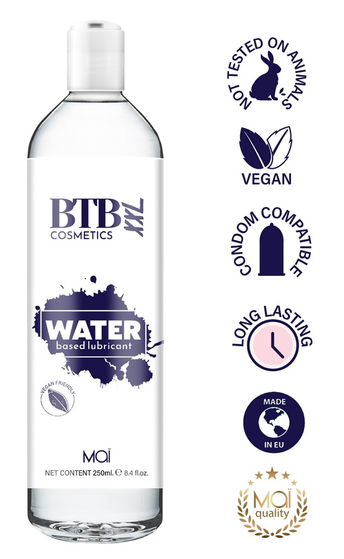 BTB Water Based Lubricant XXL, 250 ml