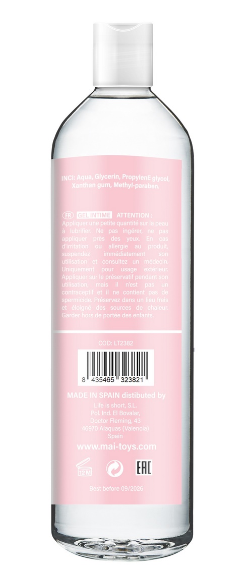 BTB Anal Water Based Lubricant XXL, 250 ml
