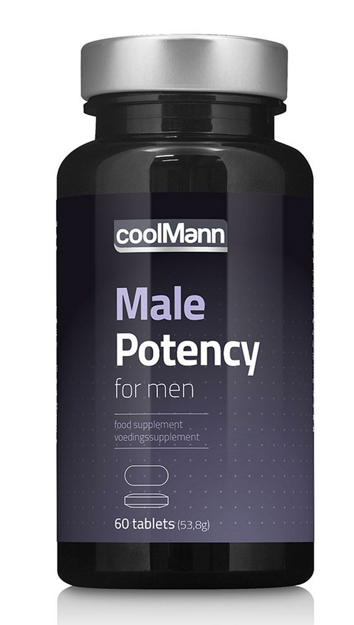 CoolMann Male Potency tabs, 60 kpl